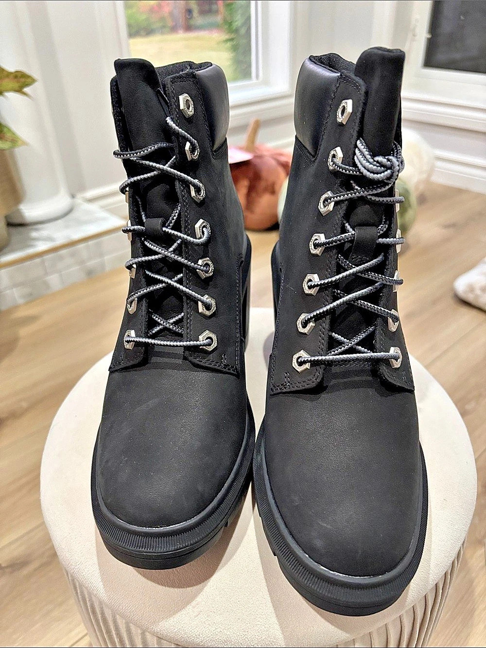 Timberland Allington Heights 6-Inch Boots Black US 7.5 M